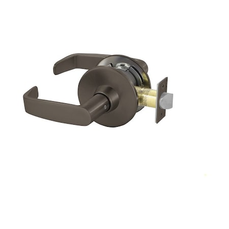 Sargent Passage Tubular Bored Lock Grade 1 with L Lever and L Rose with T Strike Oil Rubbed Bronze 11U15LL10B